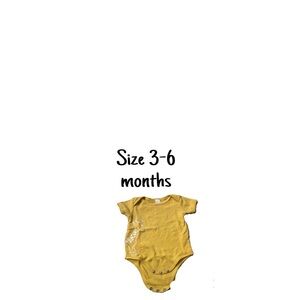 Yellow Baby Onesie